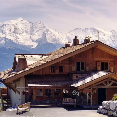 La Joubarbe Au Balcon Du Mont-Blanc Villa Sallanches Exteriör bild