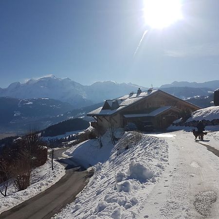 La Joubarbe Au Balcon Du Mont-Blanc Villa Sallanches Exteriör bild