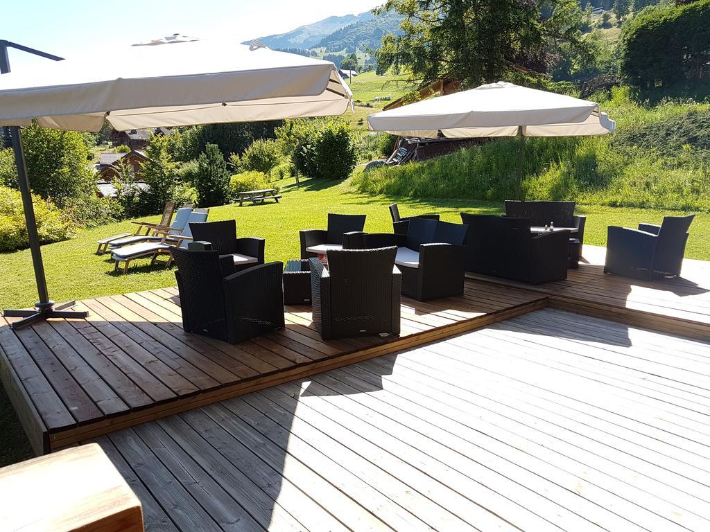 La Joubarbe Au Balcon Du Mont-Blanc Villa Sallanches Exteriör bild