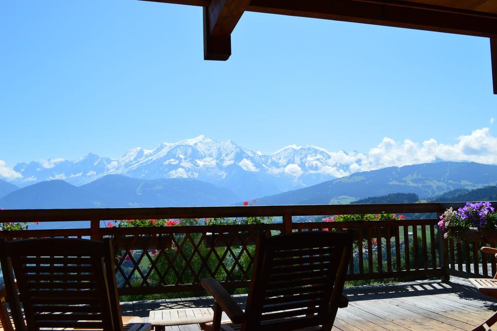 La Joubarbe Au Balcon Du Mont-Blanc Villa Sallanches Exteriör bild