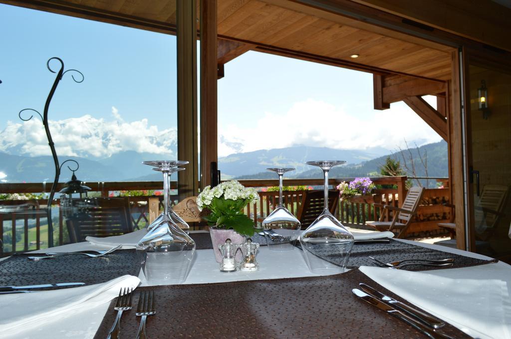 La Joubarbe Au Balcon Du Mont-Blanc Villa Sallanches Exteriör bild
