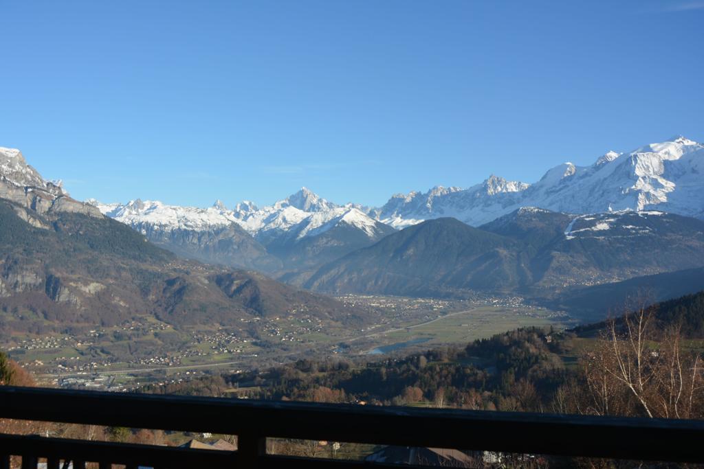 La Joubarbe Au Balcon Du Mont-Blanc Villa Sallanches Exteriör bild