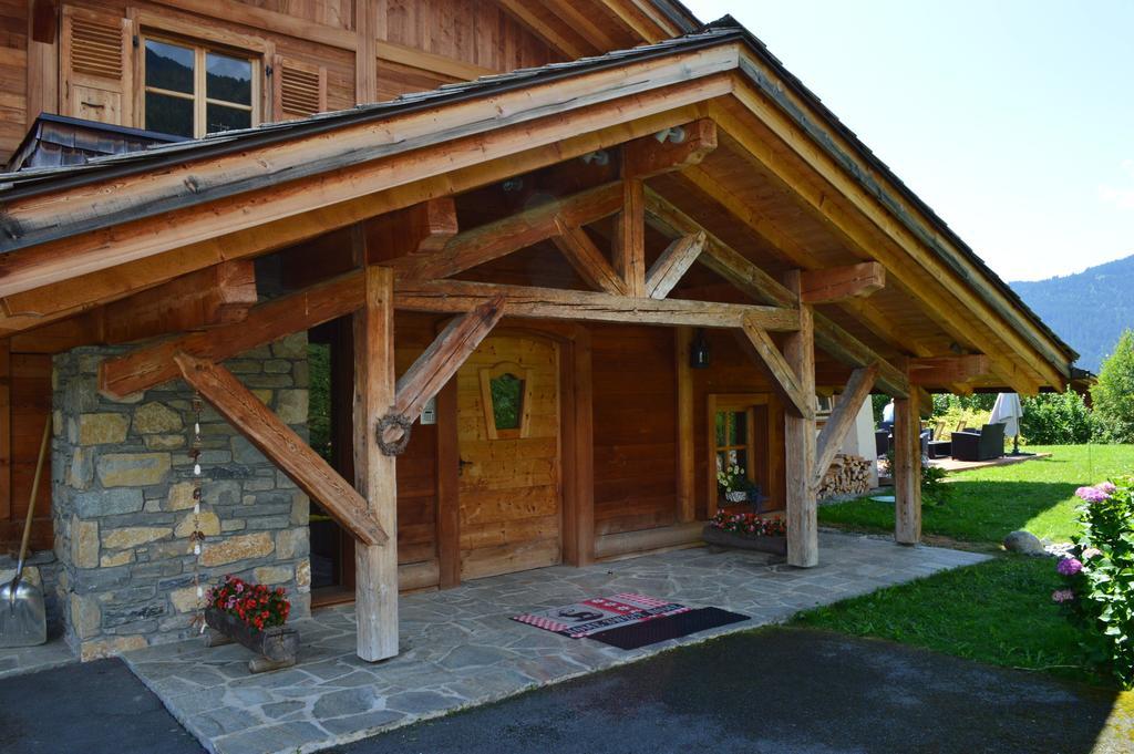 La Joubarbe Au Balcon Du Mont-Blanc Villa Sallanches Exteriör bild