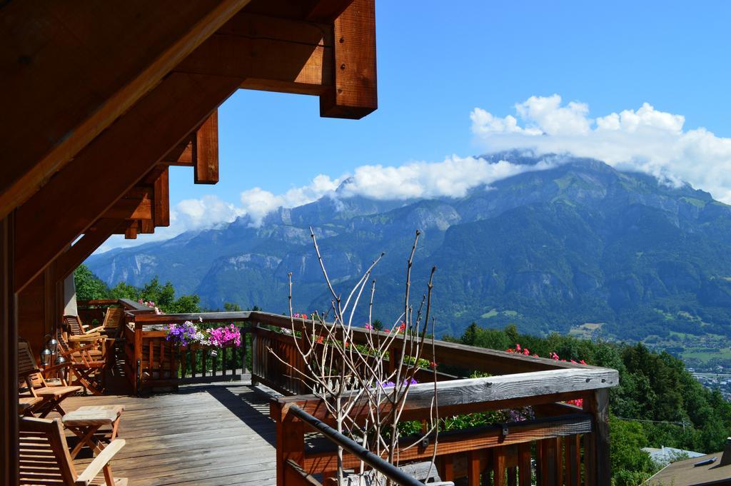 La Joubarbe Au Balcon Du Mont-Blanc Villa Sallanches Exteriör bild