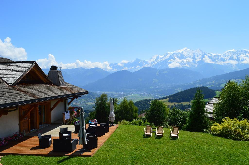 La Joubarbe Au Balcon Du Mont-Blanc Villa Sallanches Exteriör bild