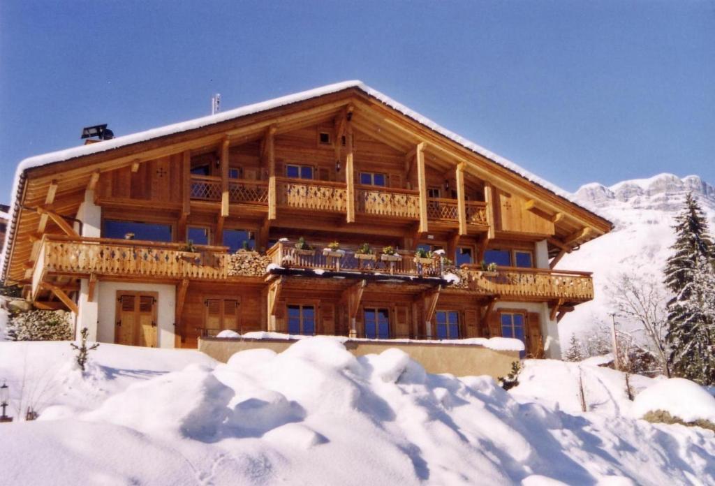 La Joubarbe Au Balcon Du Mont-Blanc Villa Sallanches Exteriör bild