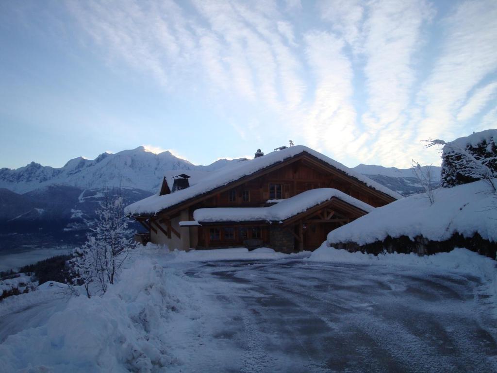 La Joubarbe Au Balcon Du Mont-Blanc Villa Sallanches Exteriör bild